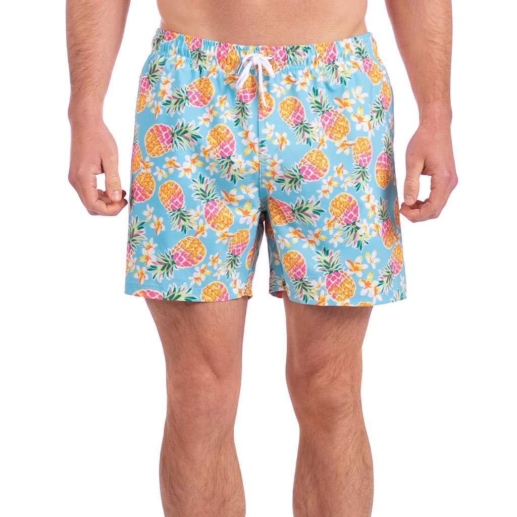 Pineapple Express Swim Trunk by The Southern Shirt Co. - Country Club Prep