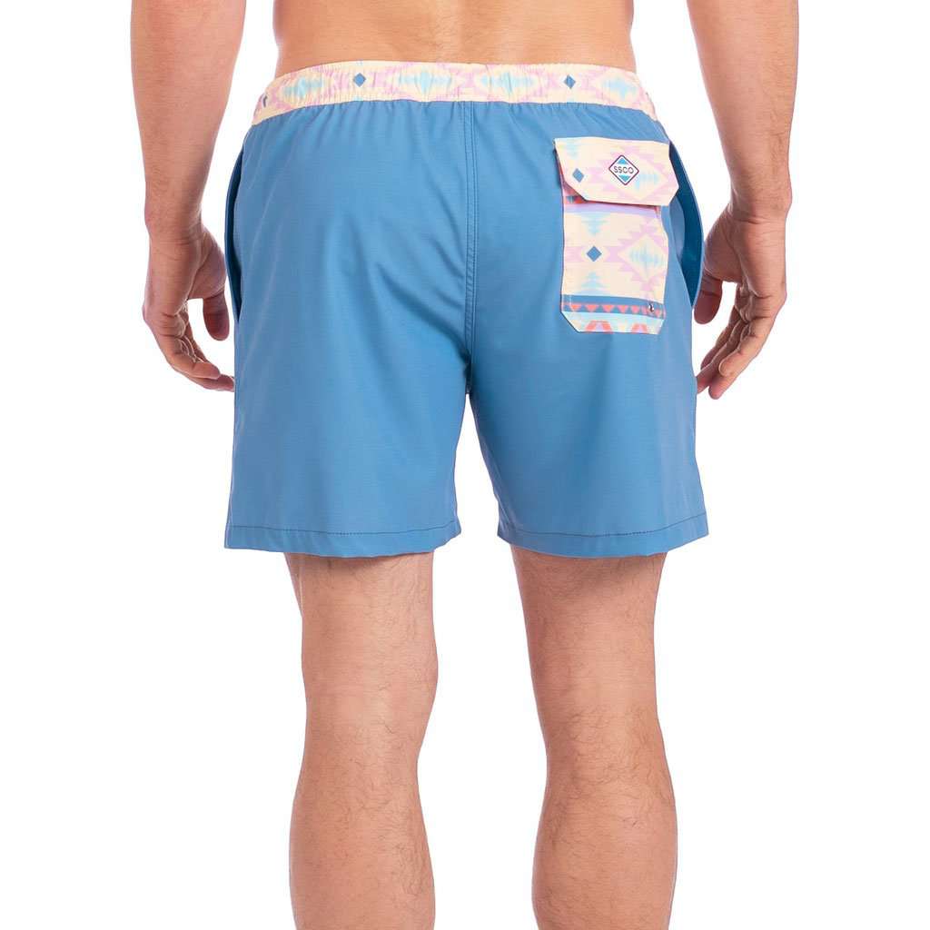 Playa Del Sol Swim Trunk by The Southern Shirt Co. - Country Club Prep
