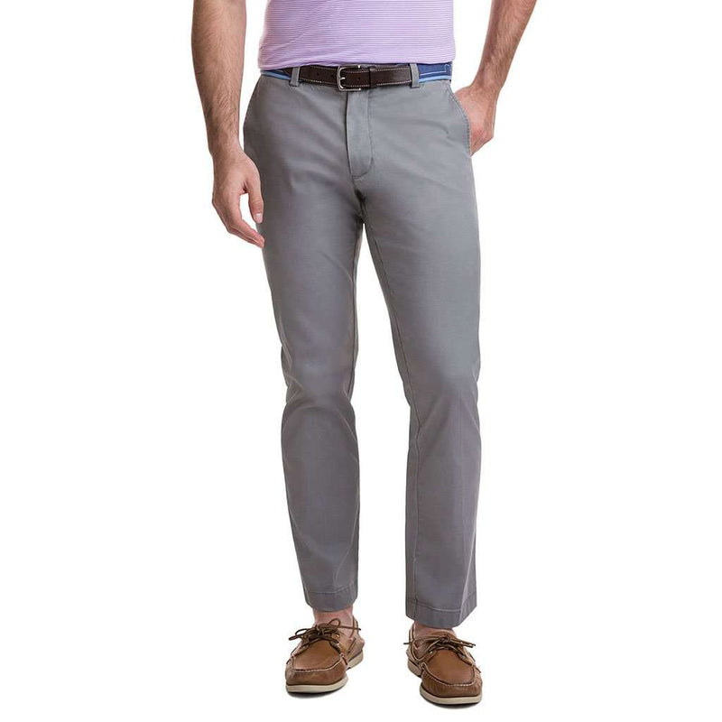 Stretch Breaker Pants in Anchor Gray by Vineyard Vines - Country Club Prep