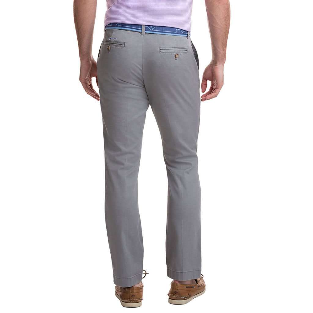 Stretch Breaker Pants in Anchor Gray by Vineyard Vines - Country Club Prep