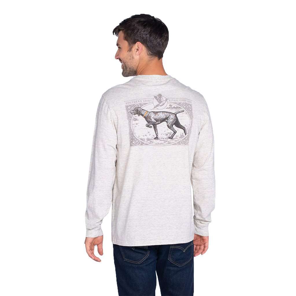 Gun Dog Long Sleeve Tee by The Southern Shirt Co. - Country Club Prep