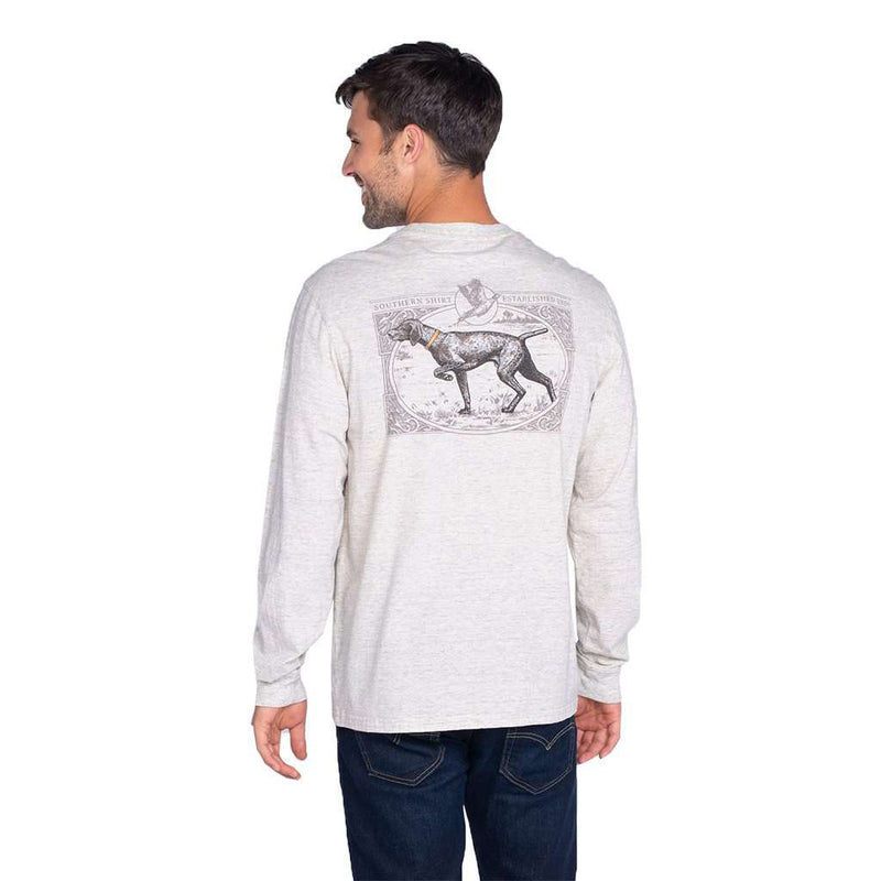 Gun Dog Long Sleeve Tee by The Southern Shirt Co. - Country Club Prep