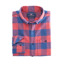 Longshore Kelby Flannel Shirt by Vineyard Vines - Country Club Prep