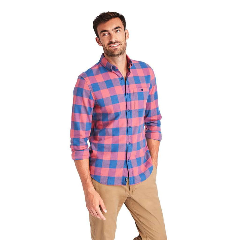 Longshore Kelby Flannel Shirt by Vineyard Vines - Country Club Prep