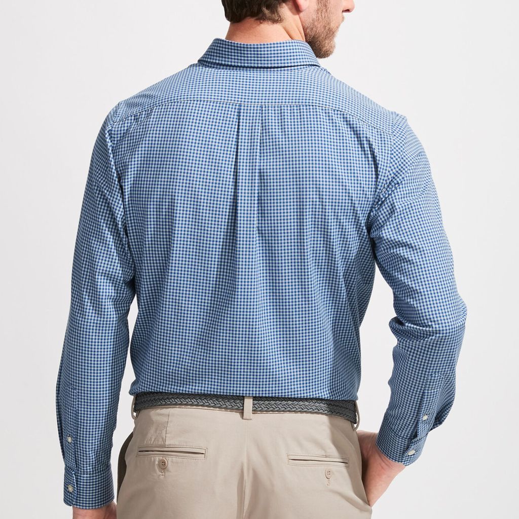 dress shirt tucker Custom Lemon Shark Performance Slim Tucker Shirt by Vineyard Vines – Country Club Prep