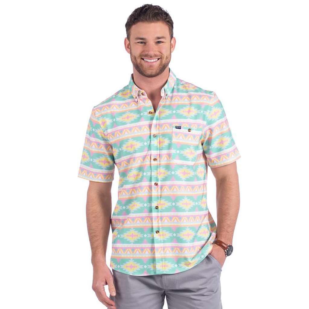 Maui Wowie Button Down by The Southern Shirt Co. - Country Club Prep