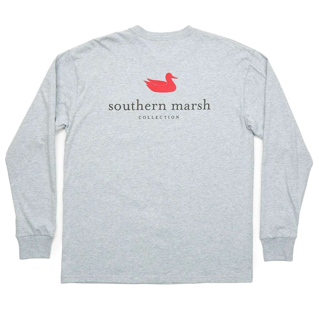 Long Sleeve Authentic Tee by Southern Marsh - Country Club Prep