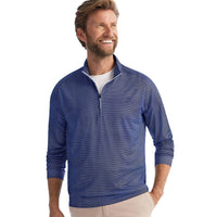 Sheldon Printed Prep-Formance 1/4 Zip Pullover by Johnnie-O - Country Club Prep