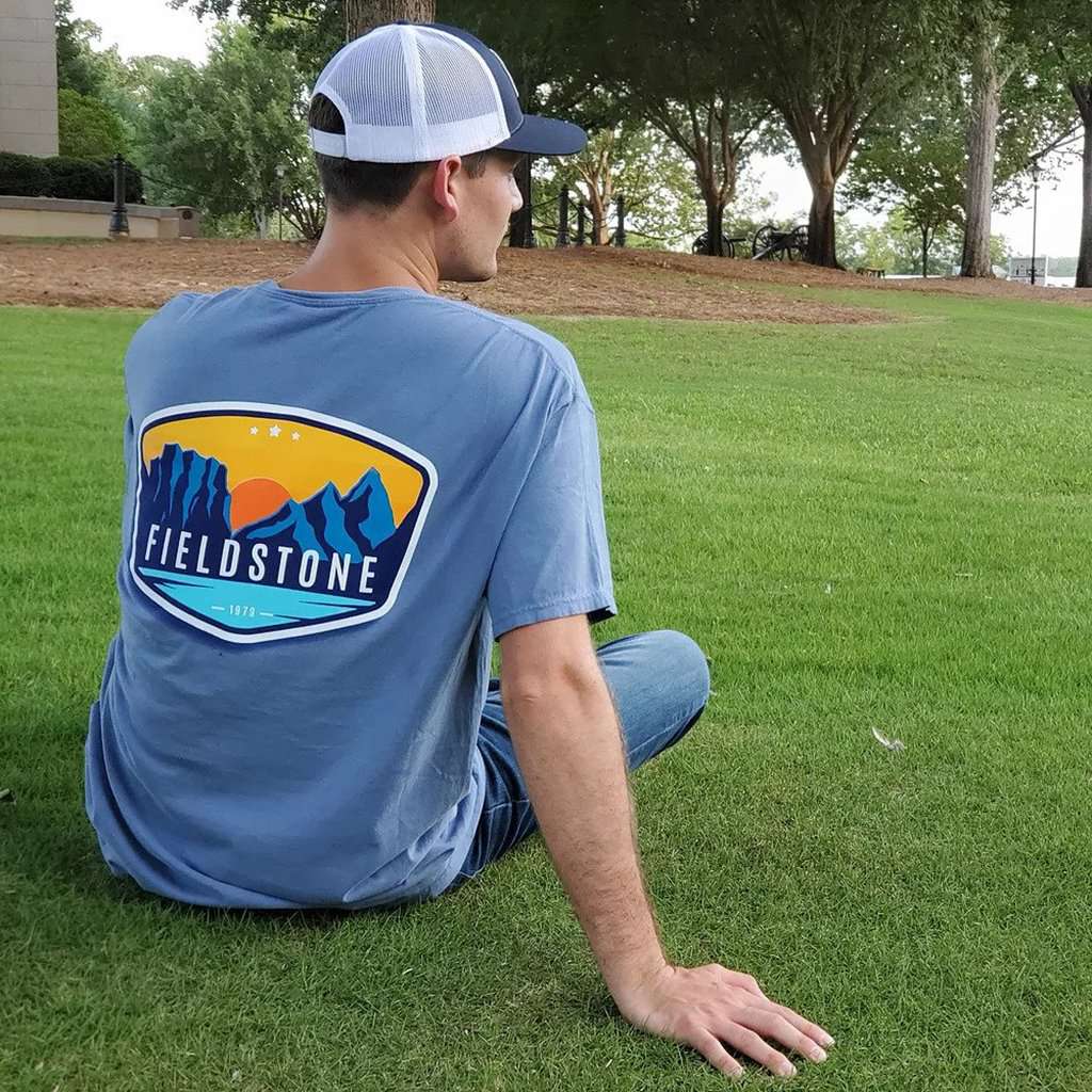 Mountain View Tee Shirt by Fieldstone Outdoor Provisions Co. - Country Club Prep