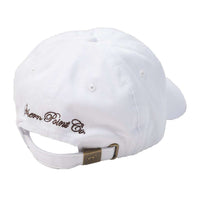 SPC White Twill Hat by Southern Point Co. - Country Club Prep