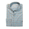 The Hadley Shirt in Lime Tattersall by Southern Point Co. - Country Club Prep