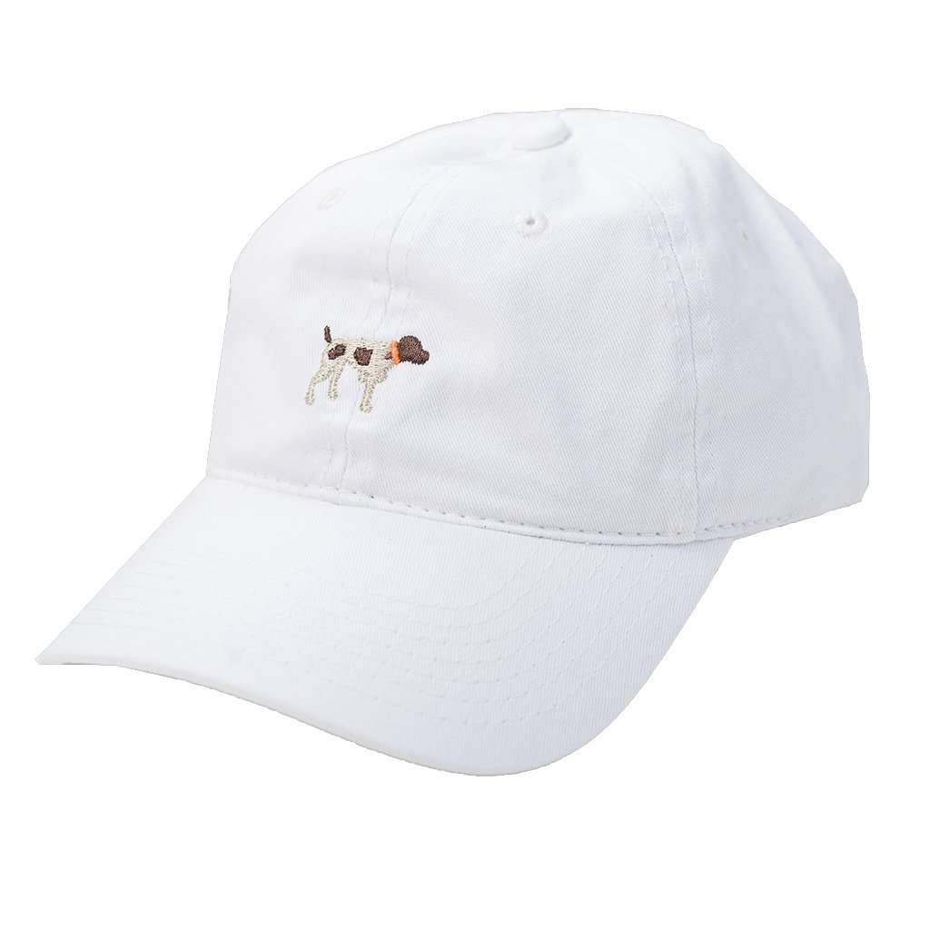 SPC White Twill Hat by Southern Point Co. - Country Club Prep