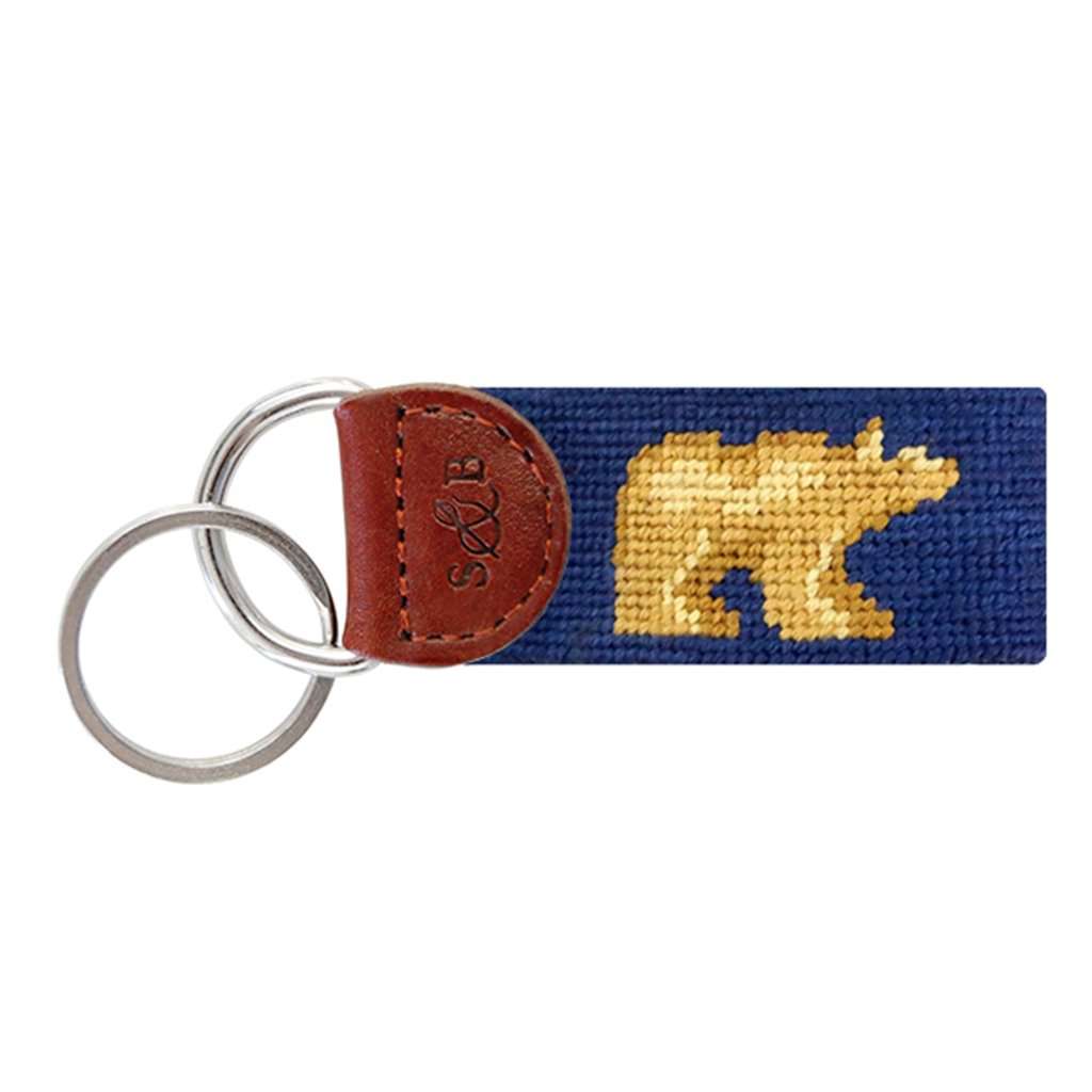 Jack Nicklaus Golden Bear Needlepoint Key Fob by Smathers & Branson - Country Club Prep