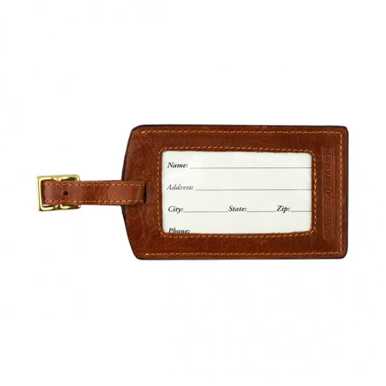 Upland Shoot Needlepoint Luggage Tag by Smathers & Branson - Country Club Prep