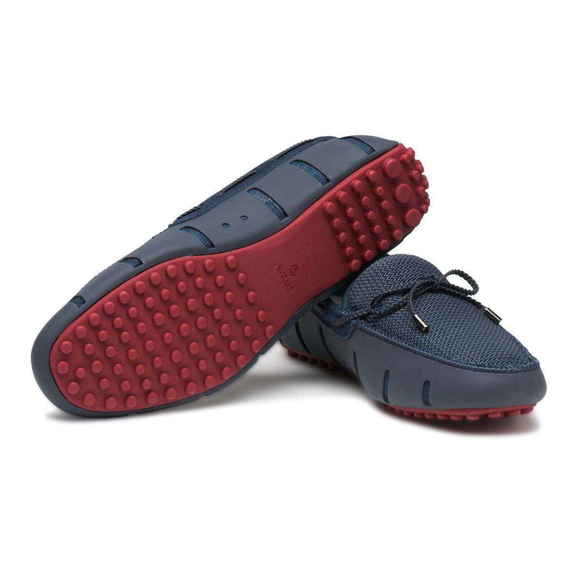 Braided Lace Lux Loafer Drive Black - SWIMS
