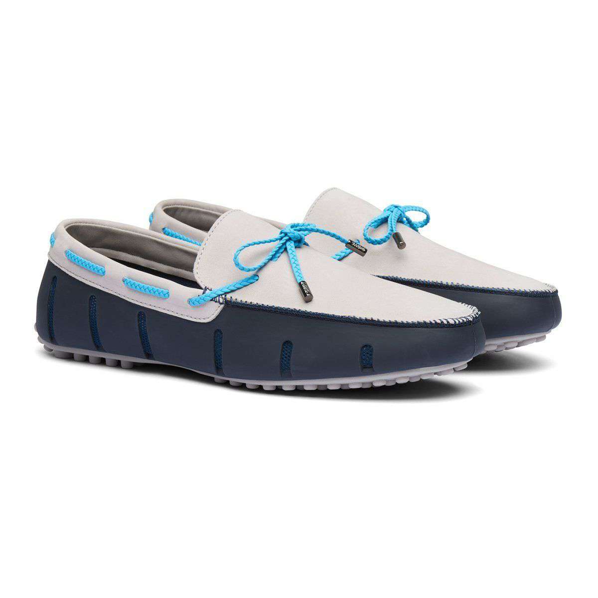Swims braided lace online lux loafer driver