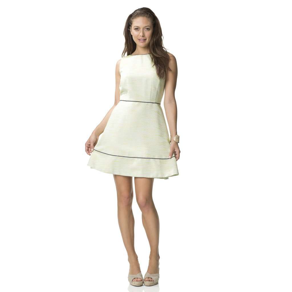 Resort Flare Dress in Limeade by Sail to Sable - Country Club Prep