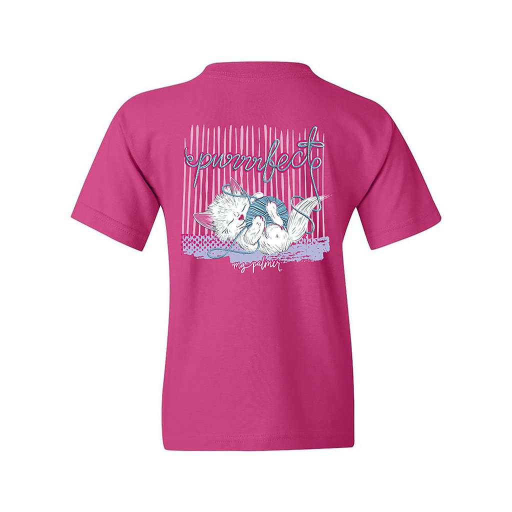YOUTH Kitty Kitty Tee by MG Palmer - Country Club Prep