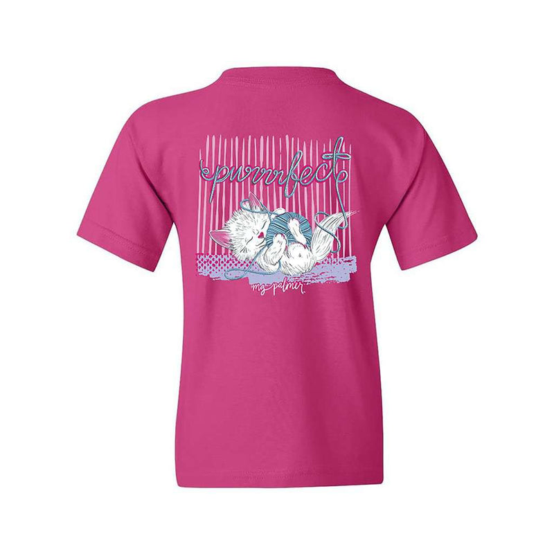 YOUTH Kitty Kitty Tee by MG Palmer - Country Club Prep