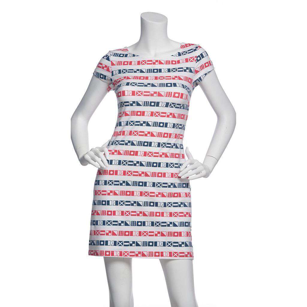 Addie Dress in Red Stripe by Mahi Gold - Country Club Prep