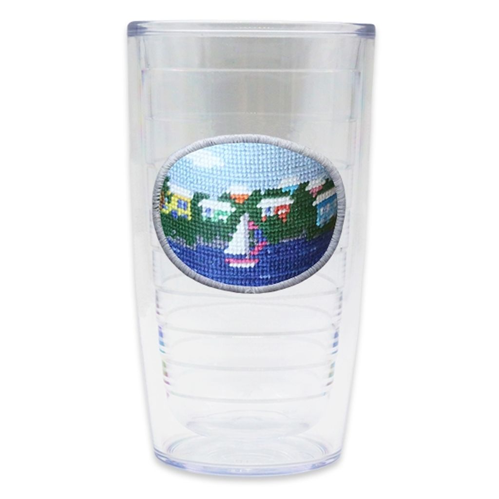 Smathers & Branson Needlepoint Tumbler
