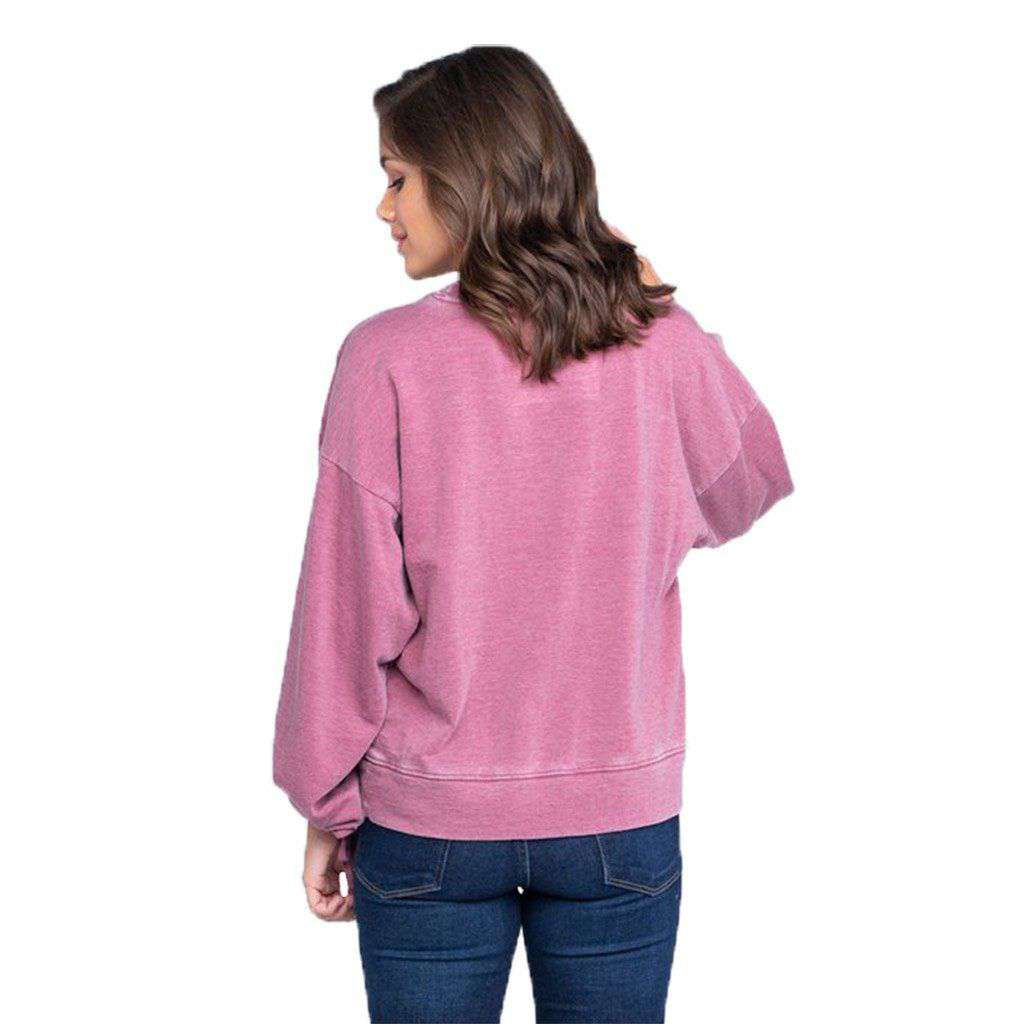 Bella Burnout Sweater by The Southern Shirt Co. - Country Club Prep