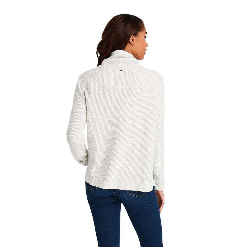 Bonfire Relaxed Funnel Neck Shep Shirt by Vineyard Vines - Country Club Prep