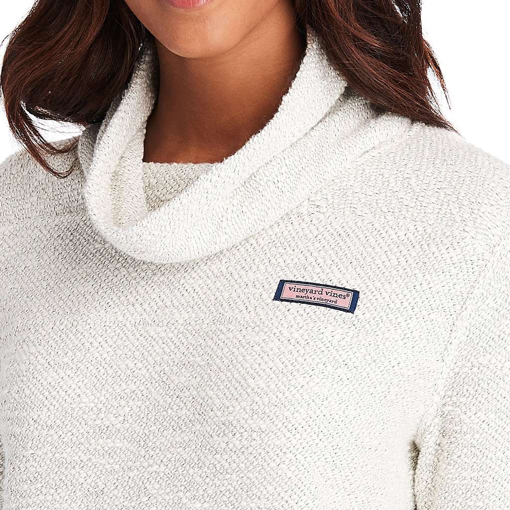 Bonfire Relaxed Funnel Neck Shep Shirt by Vineyard Vines - Country Club Prep