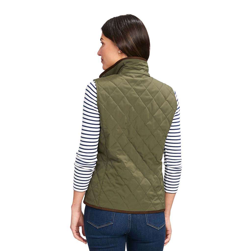 Quilted Vest by Vineyard Vines - Country Club Prep