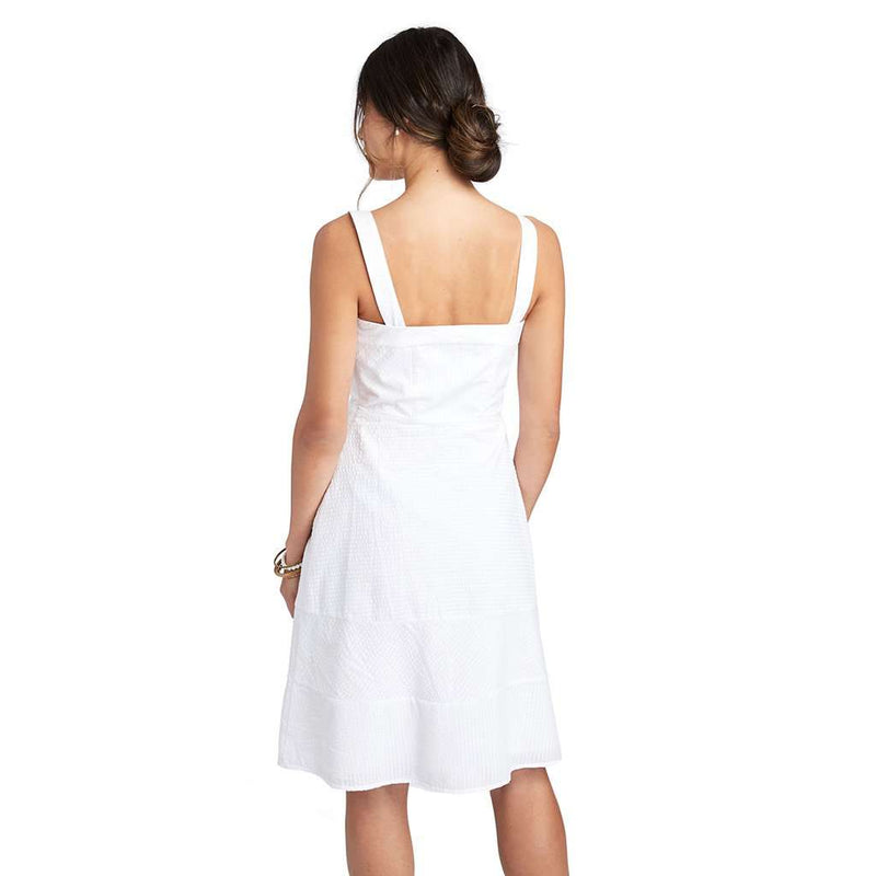 Vineyard Vines Seersucker Fit And Flare Dress