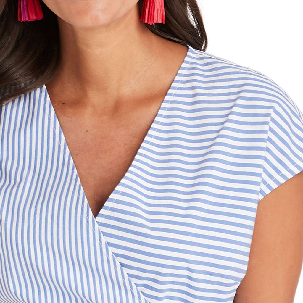 Vineyard Vines Grier Stripe Mix Wrap Dress | Free Shipping Country Club Prep Vineyard Vines Grier Stripe Mix Wrap Dress | Free Shipping Country Club Prep
