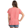 Comfy Crewneck SS in Fire Coral by The Southern Shirt Co.. - Country Club Prep