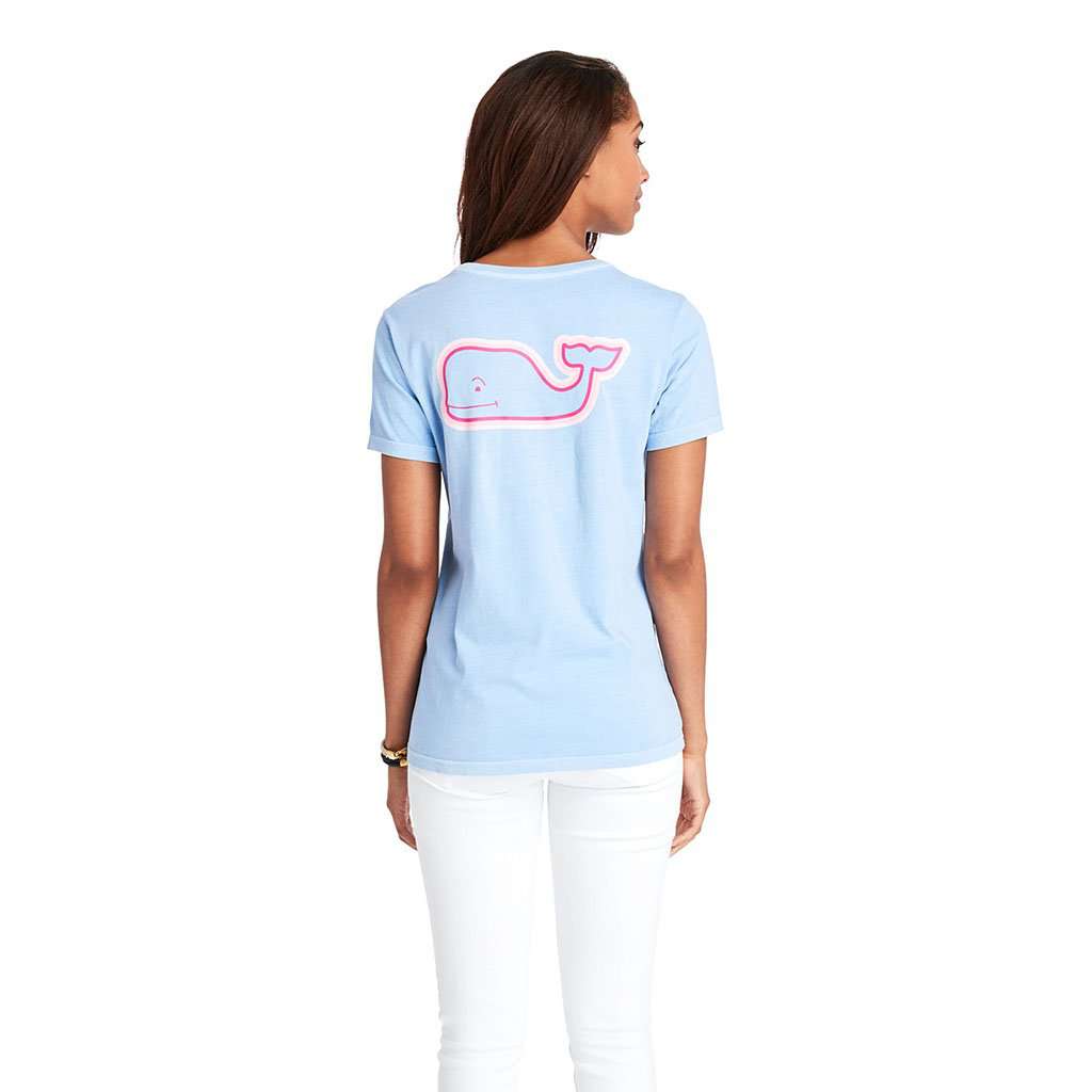 Women's Radiant Whale Pocket Tee by Vineyard Vines - Country Club Prep