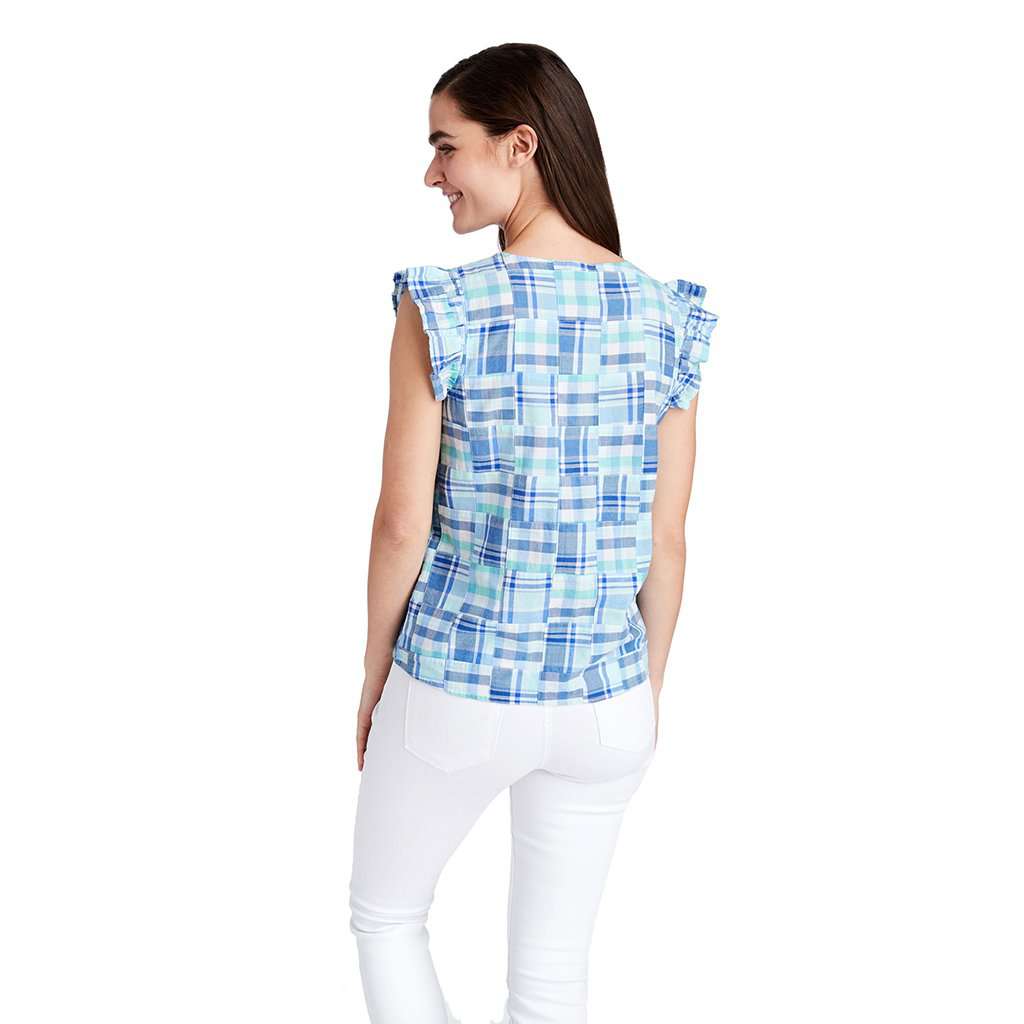 Flutter Sleeve Top by Vineyard Vines - Country Club Prep