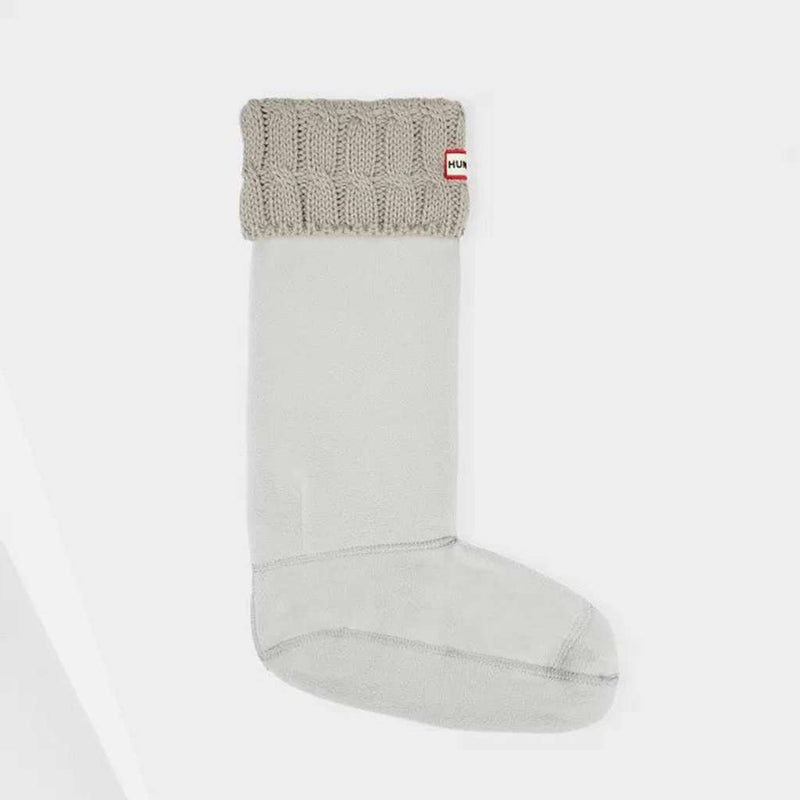 Hunter Original Stitch Cable Knitted Cuff Tall Boot Socks Free