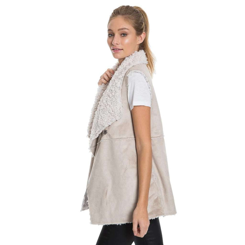 Shearling Maddy Reversible Vest by Dylan (True Grit) - Country Club Prep