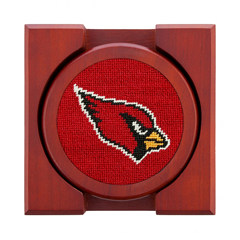 Arizona Cardinals Needlepoint Coasters by Smathers & Branson - Country Club Prep