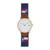 Texas Flag Needlepoint Watch by Smathers & Branson - Country Club Prep