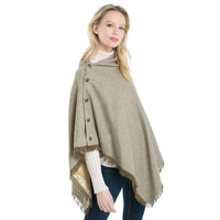 Hazelwood Tweed Poncho by Dubarry of Ireland - Country Club Prep