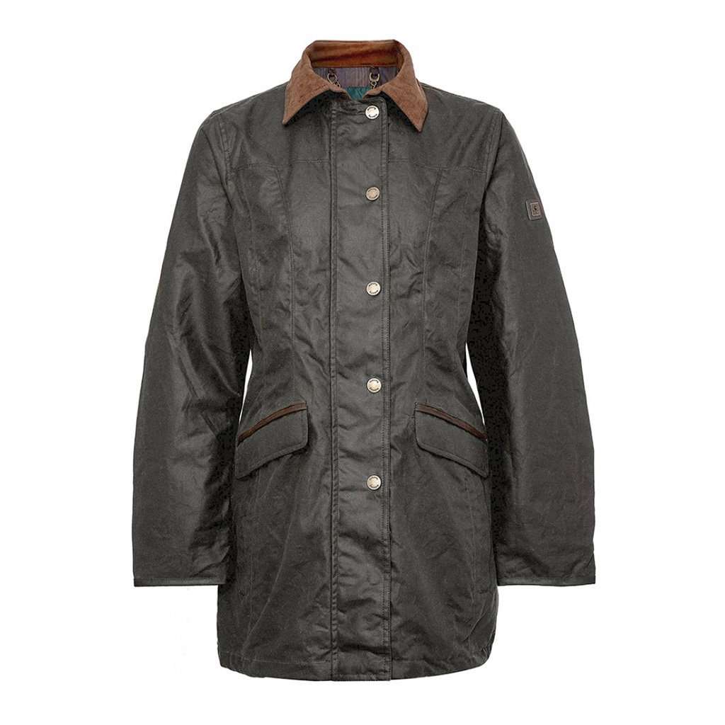 Women's Baltray Waxed Cotton Jacket by Dubarry of Ireland - Country Club Prep