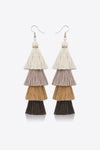 Layered Tassel Earrings - Country Club Prep