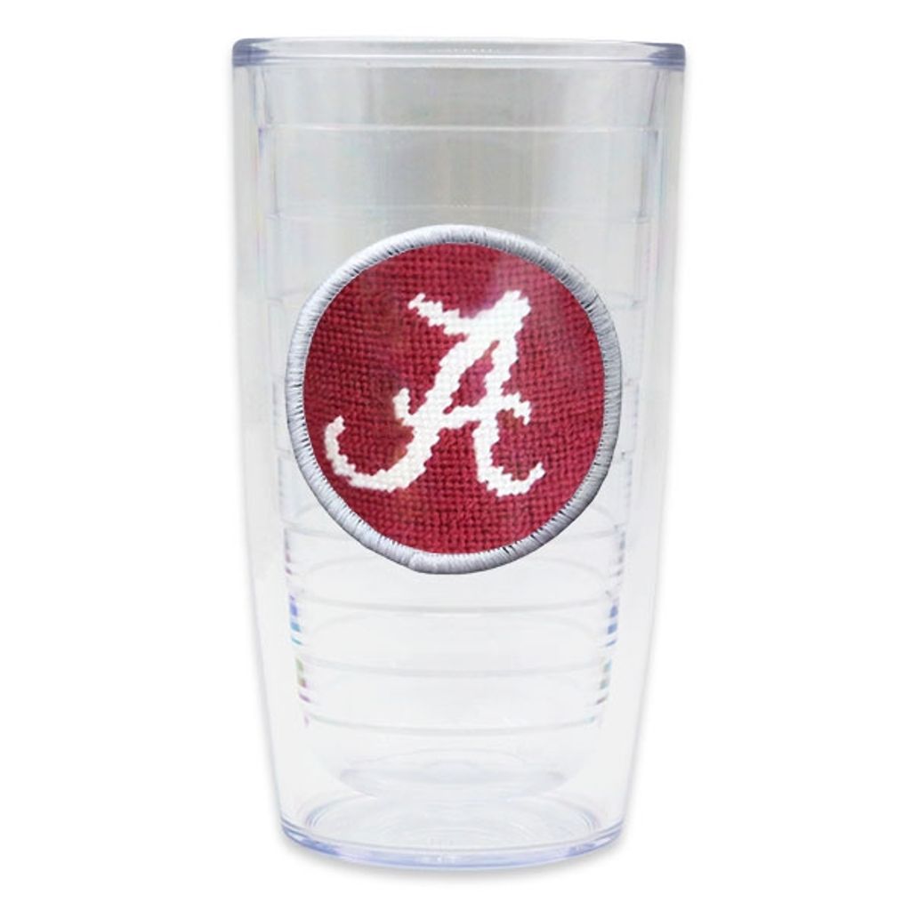 University of Alabama Needlepoint Tumbler by Smathers & Branson - Country Club Prep