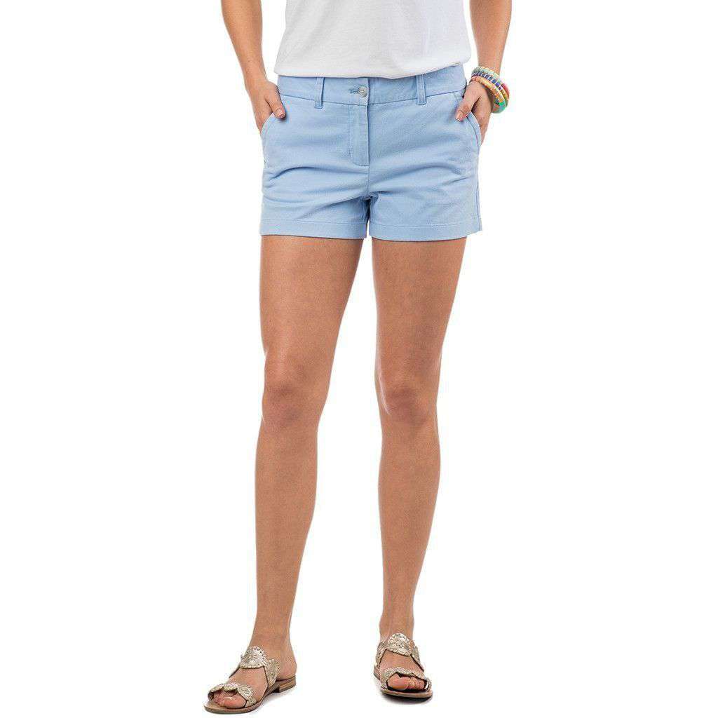 3" Leah Short in Sky Blue by Southern Tide - Country Club Prep