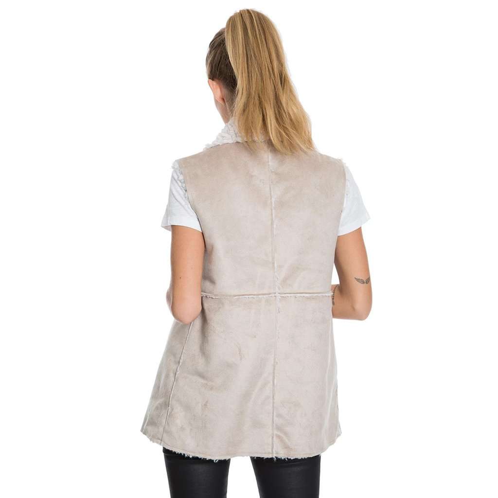 Shearling Maddy Reversible Vest by Dylan (True Grit) - Country Club Prep