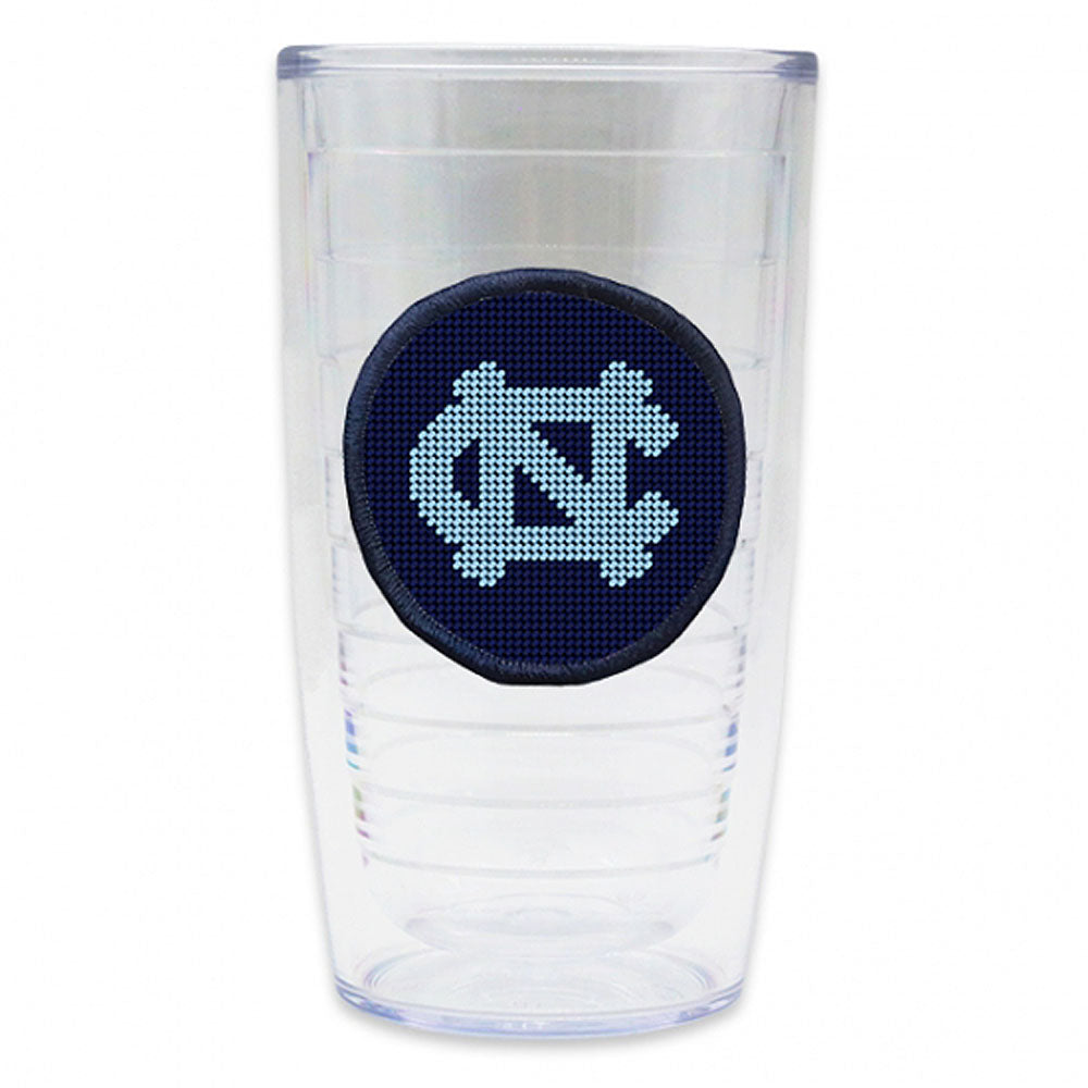 University of North Carolina Needlepoint Tumbler by Smathers & Branson - Country Club Prep