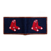 Boston Red Sox Needlepoint Bi-Fold Wallet by Smathers & Branson - Country Club Prep