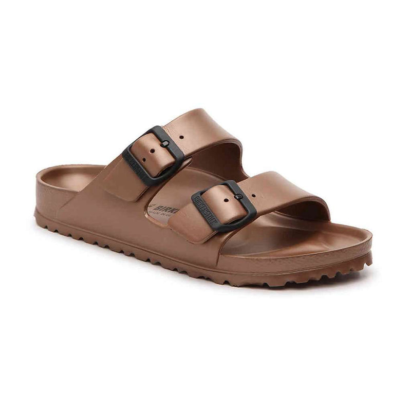 Women's Arizona Essentials Eva Sandal in Copper by Birkenstock - Country Club Prep