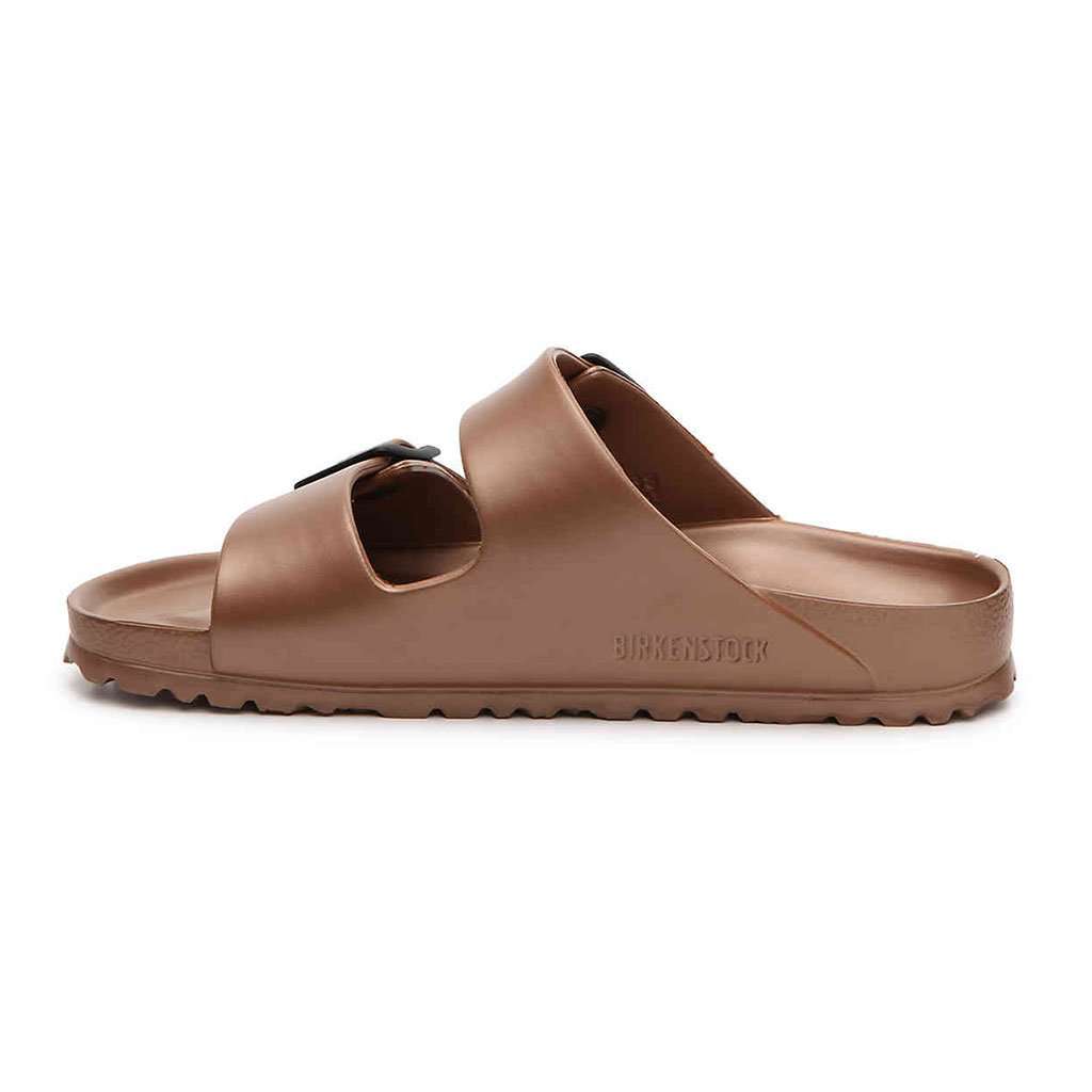 Women's Arizona Essentials Eva Sandal in Copper by Birkenstock - Country Club Prep