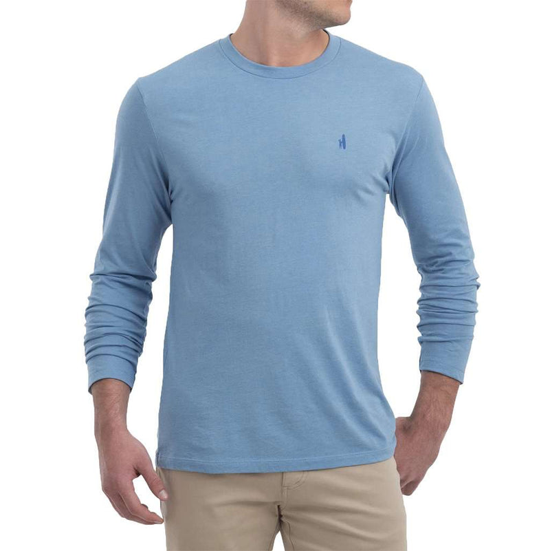 Ripple Long Sleeve T-Shirt by Johnnie-O - Country Club Prep