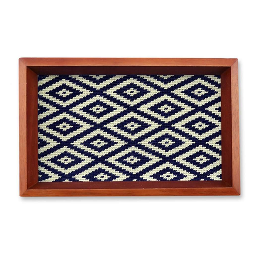 Gaucho Mini Needlepoint Valet Tray by Smathers & Branson - Country Club Prep